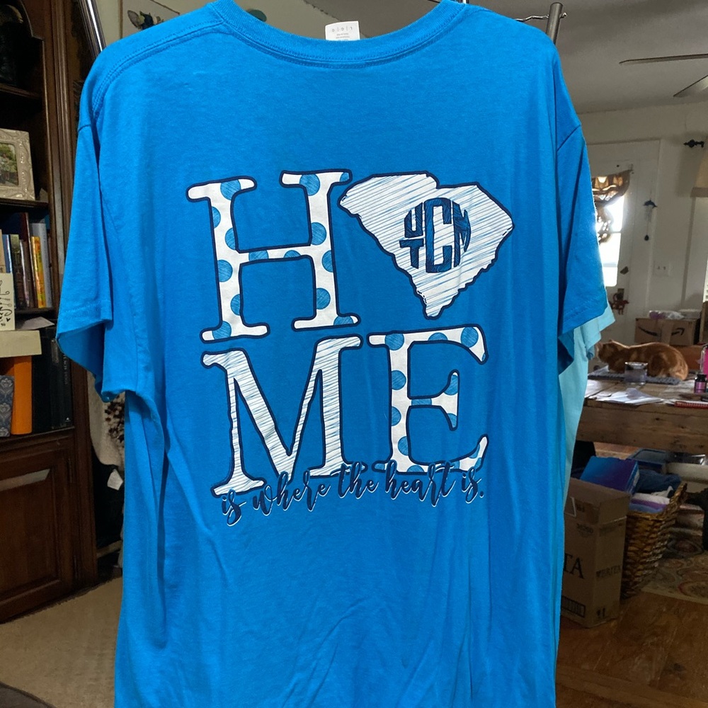 Blue South Carolina “Home” tshirt